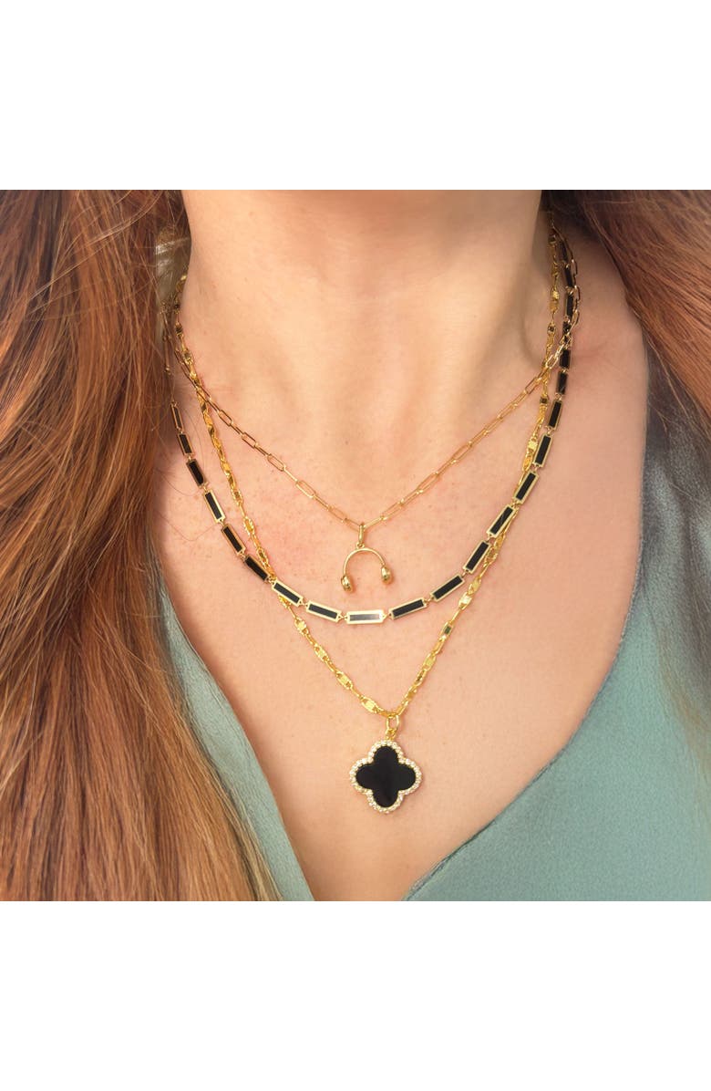 The Lovery Fine Jewelry Gold Mirror Chain Necklace, Alternate, color, Yellow Gold