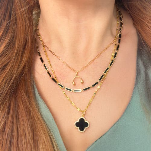 The Lovery Fine Jewelry Gold Mirror Chain Necklace In Gold