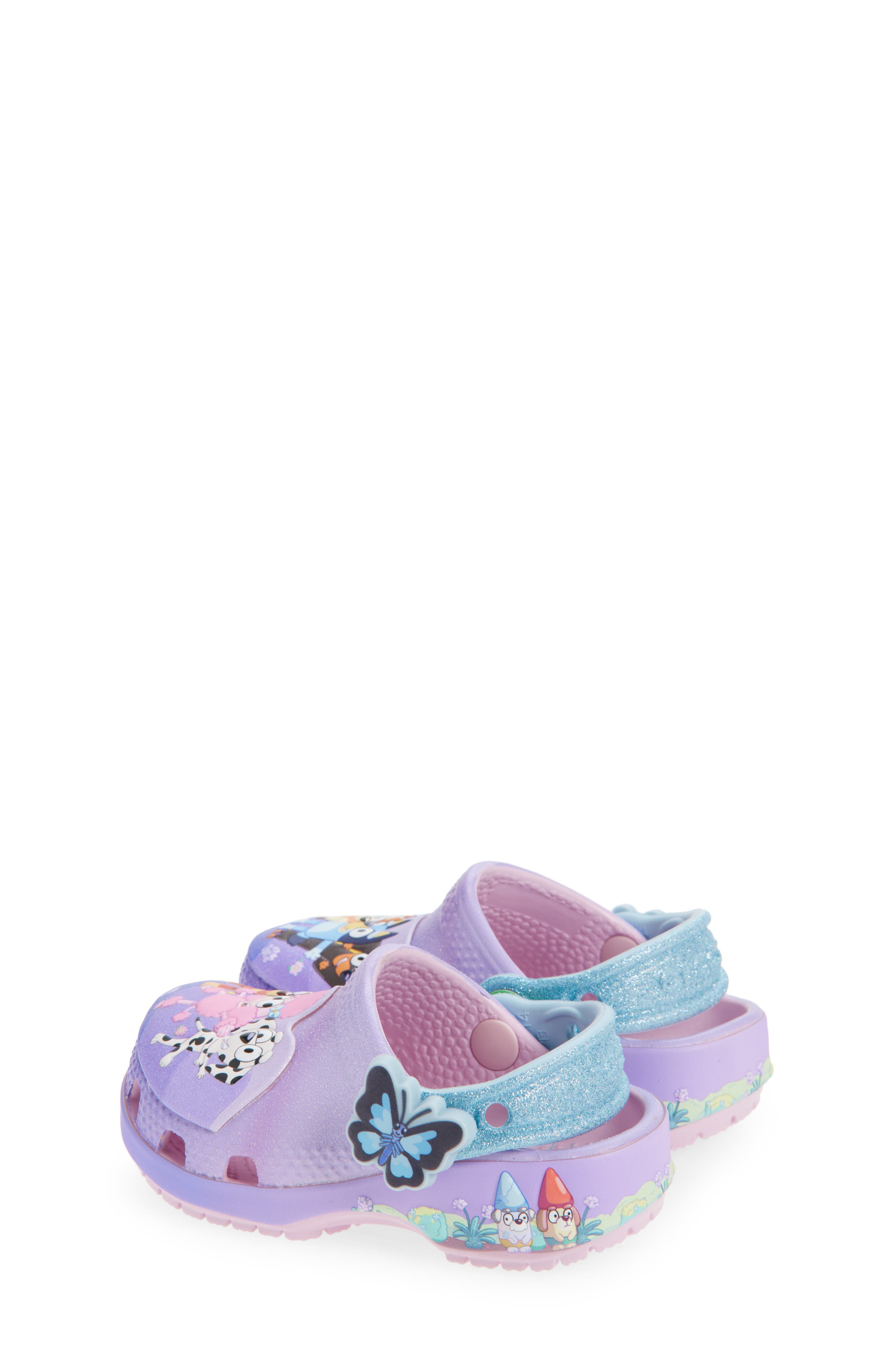 Kids' Bluey Classic Clog, Alternate, color, MULTI PINK/PURPLE