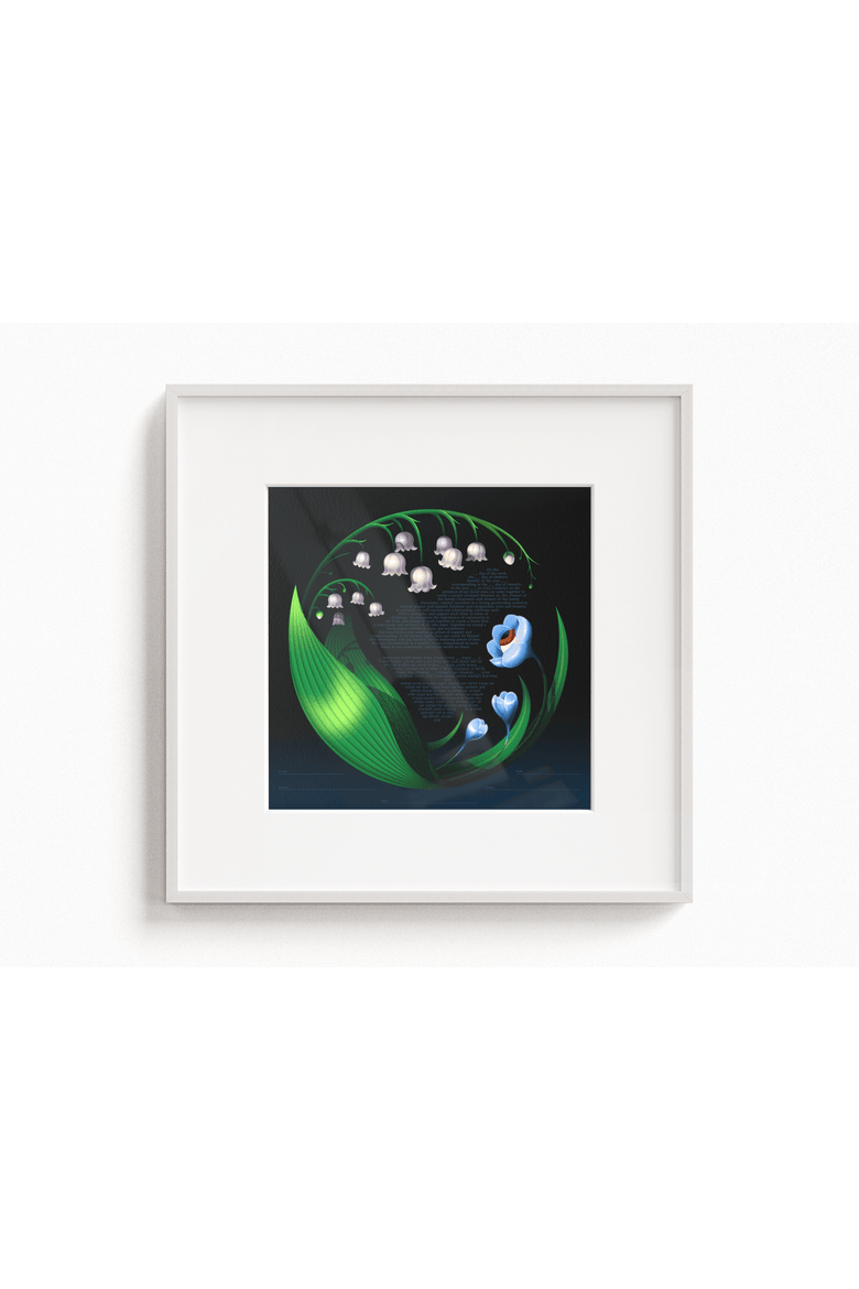 Flower Eye Ketubah, Main, color, Multi
