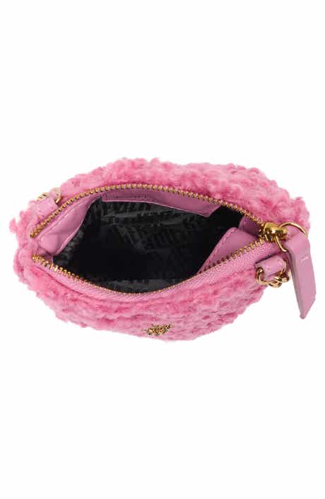 Fleece Phone Crossbody Bag