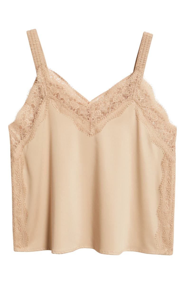Wit
Wisdom Lace Detail Camisole, Alternate, color, Pale Oak