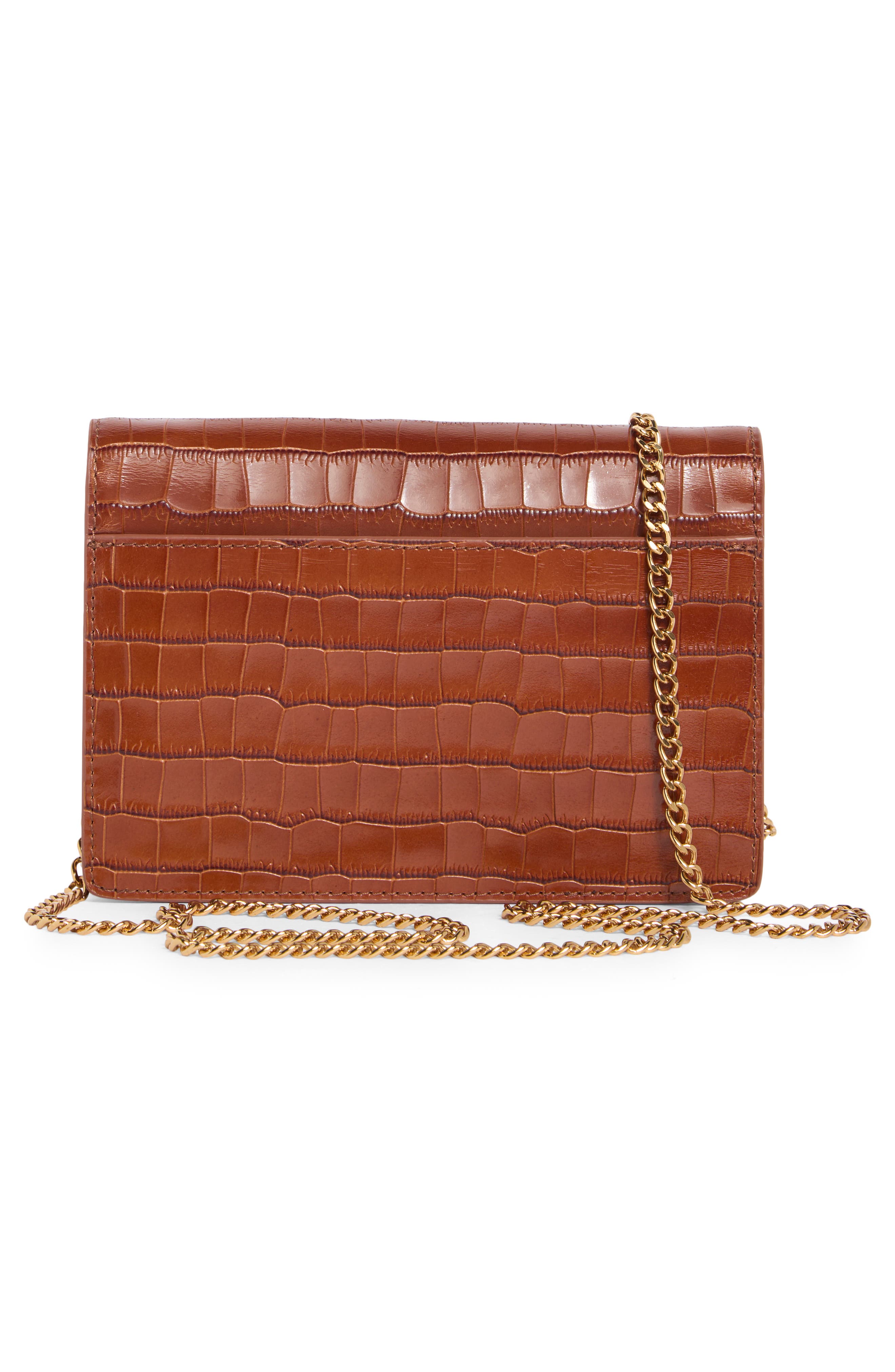 Kurt Geiger London Extra Mini Shoreditch Crossbody Bag, Alternate, color, Rust