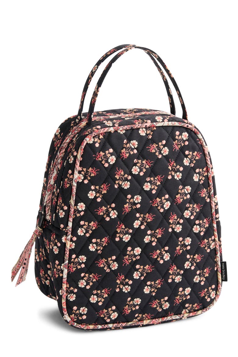 Quilted Lunch Bag, Main, color, MELISSA DITSY