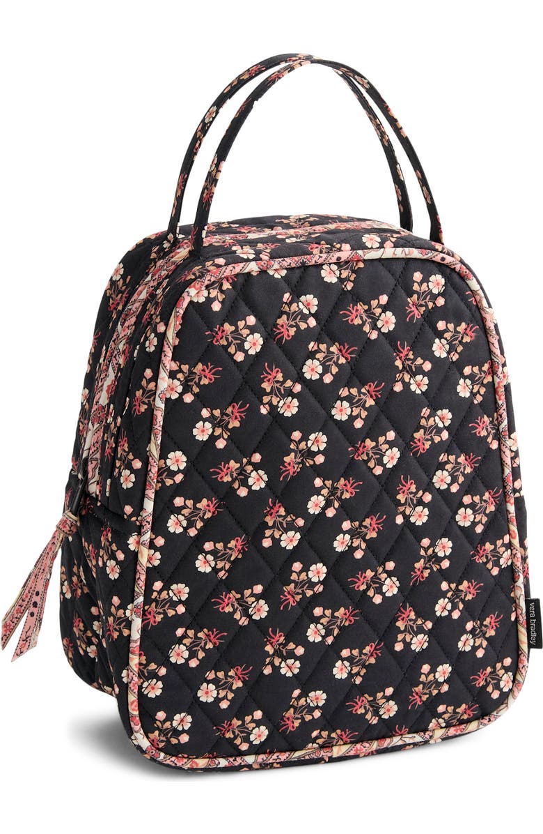 VERA BRADLEY Quilted Lunch Bag, Main, color, Melissa Ditsy