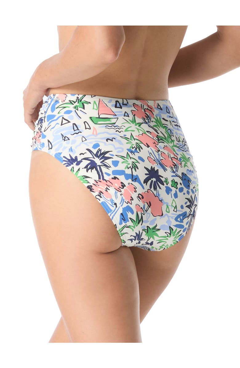 Kate Spade New York Coastal Town Shirred High Bottom, Alternate, color, Multi