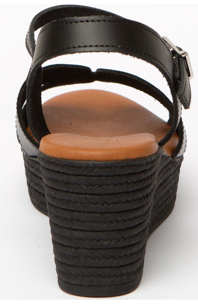 Menina Step Sara Heeled Sandal, Alternate, color, Black