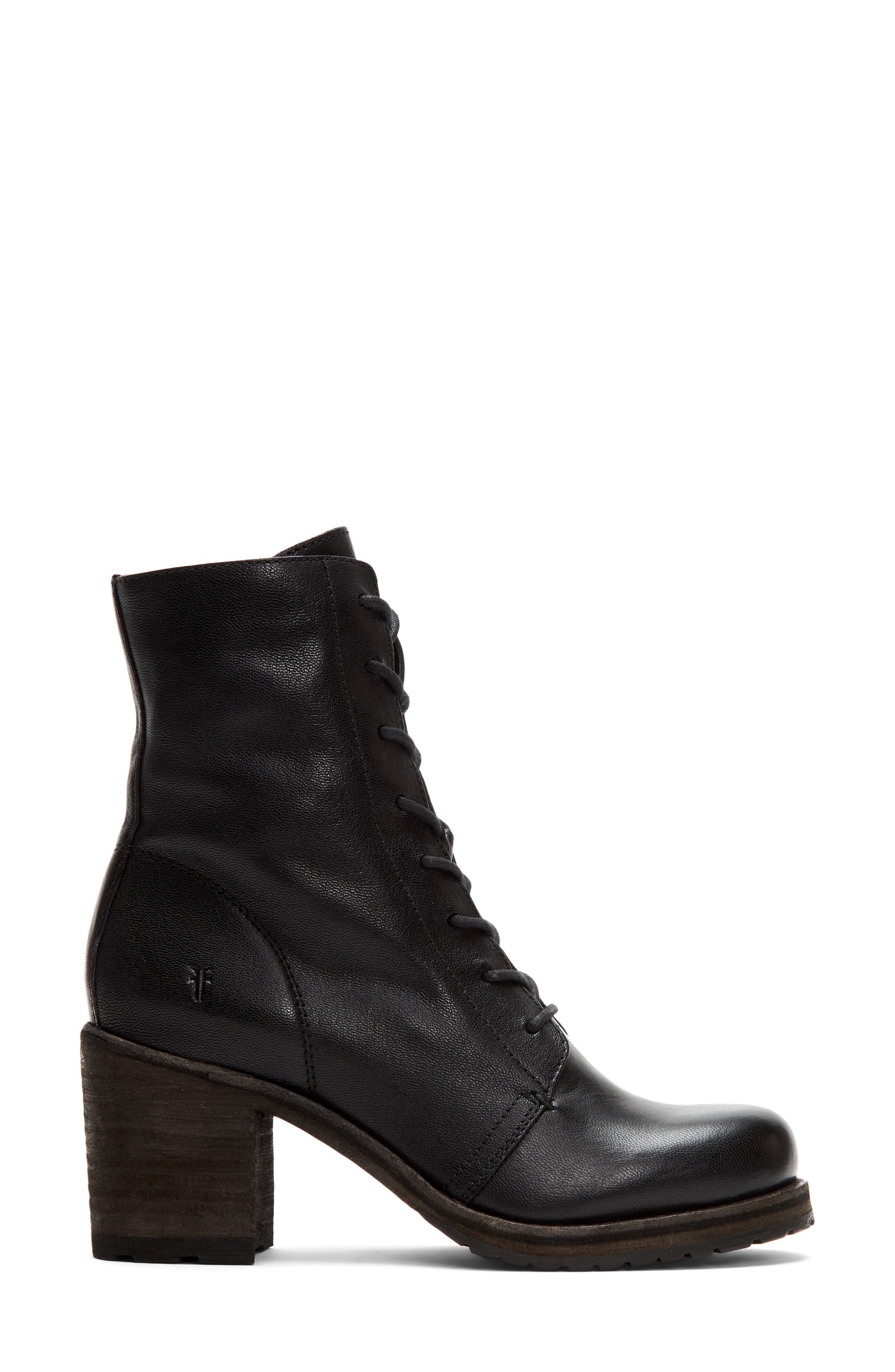 Frye Karen Combat Boot, Alternate, color, 