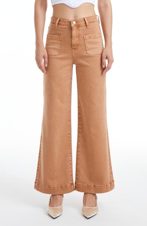 Luna High Waist Wide Leg Jeans