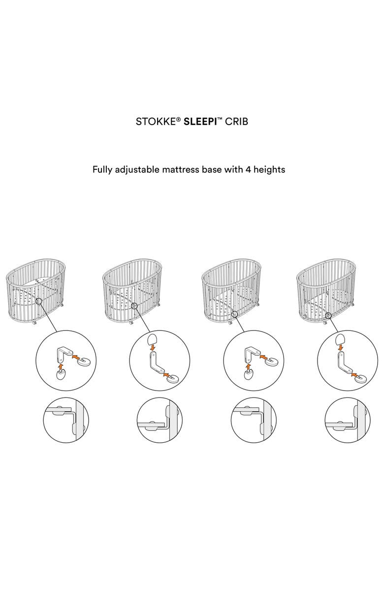 Stokke Convertible Sleepi Crib & Toddler Bed, Alternate, color, 