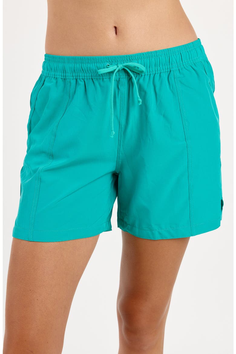 4" Board Shorts, Main, color, Calypsa Teal