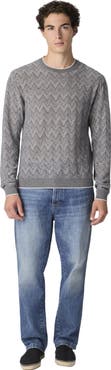 Missoni Crew-neck Cashmere Pullover With Zigzag Pattern
