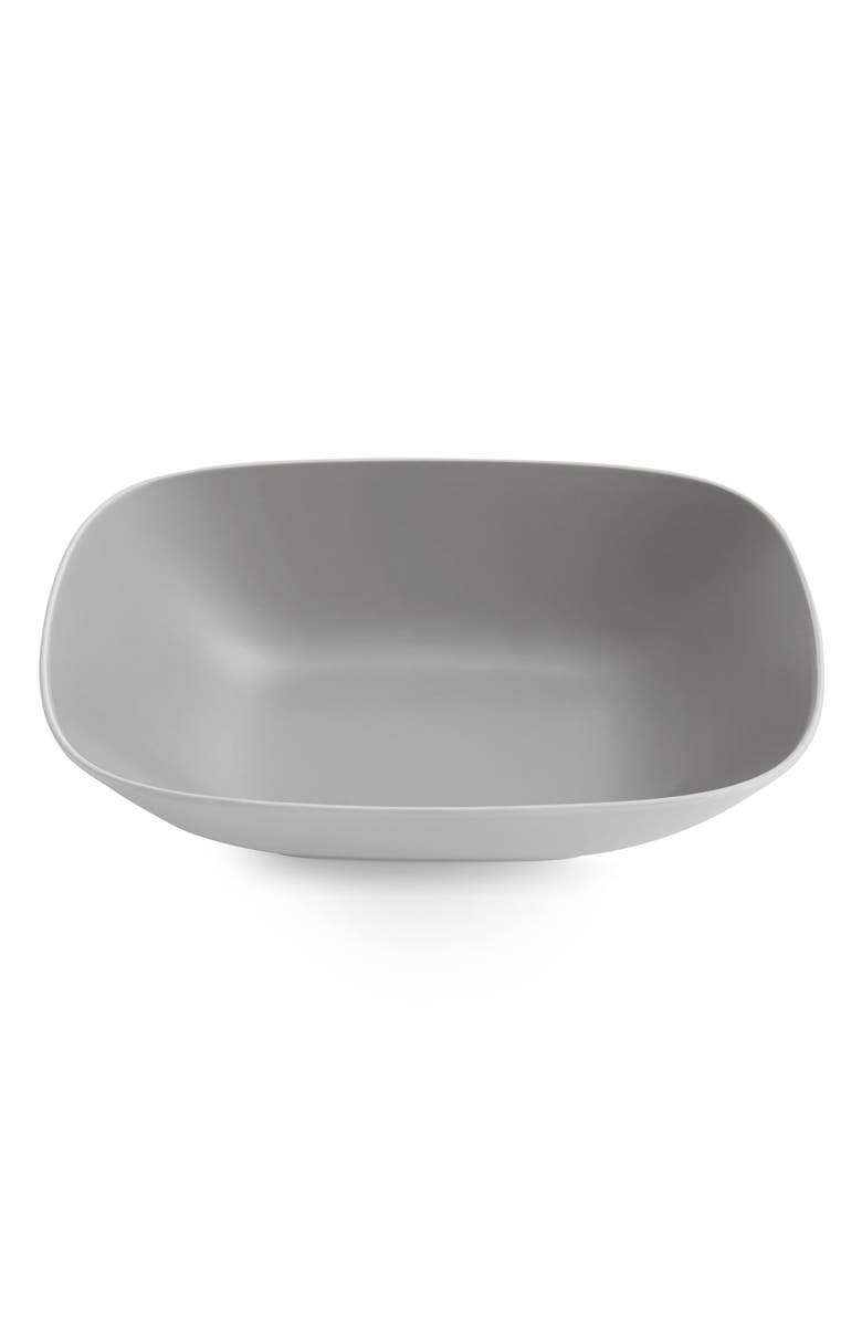 Nambé POP Square Serving Bowl, Main, color, Slate