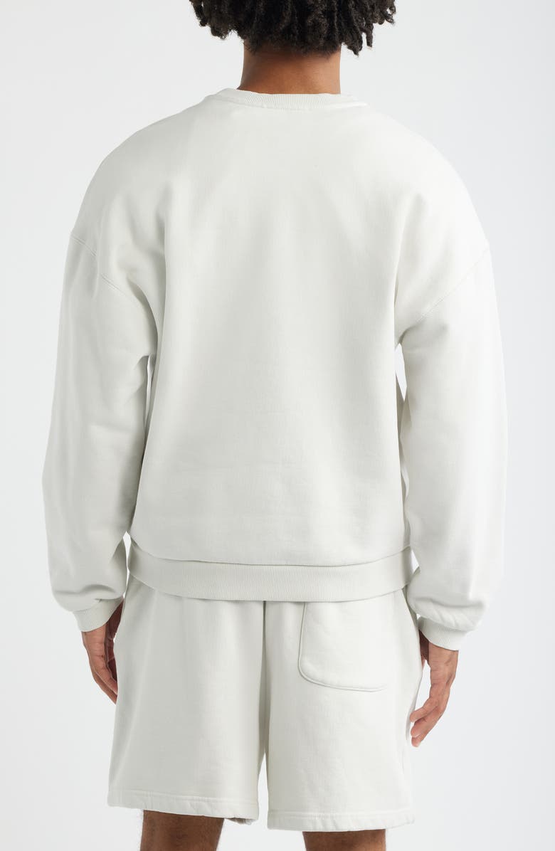 Elwood Core Oversize Crew Sweatshirt, Alternate, color, Vintage White
