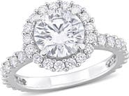 DELMAR Dew Created Moissanite Ring