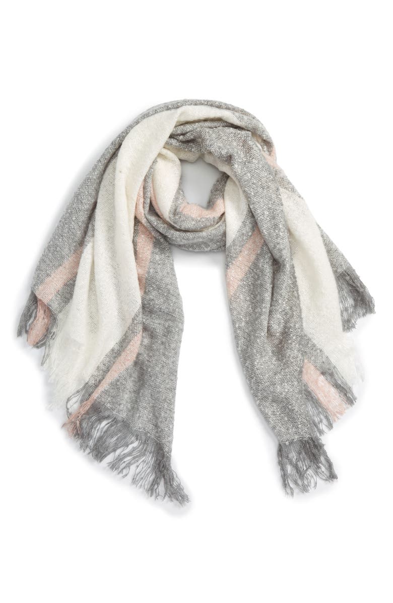 BP. Center Stripe Scarf, Main, color, 