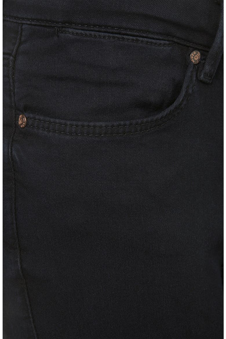 Moto 'Leigh' Skinny Jeans, Alternate, color, BLUE BLACK