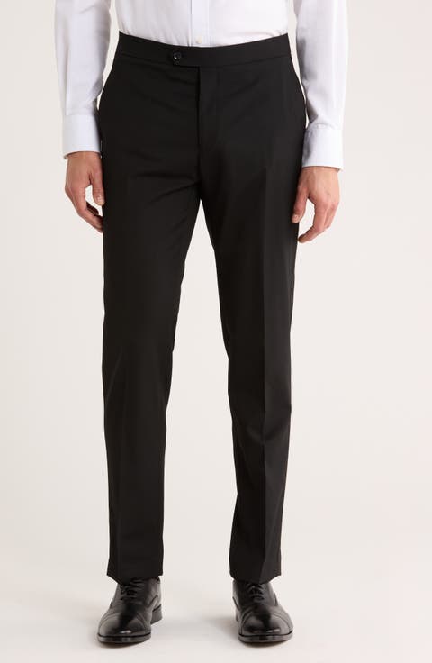 Flat Front Tuxedo Pants (Regular & Big)