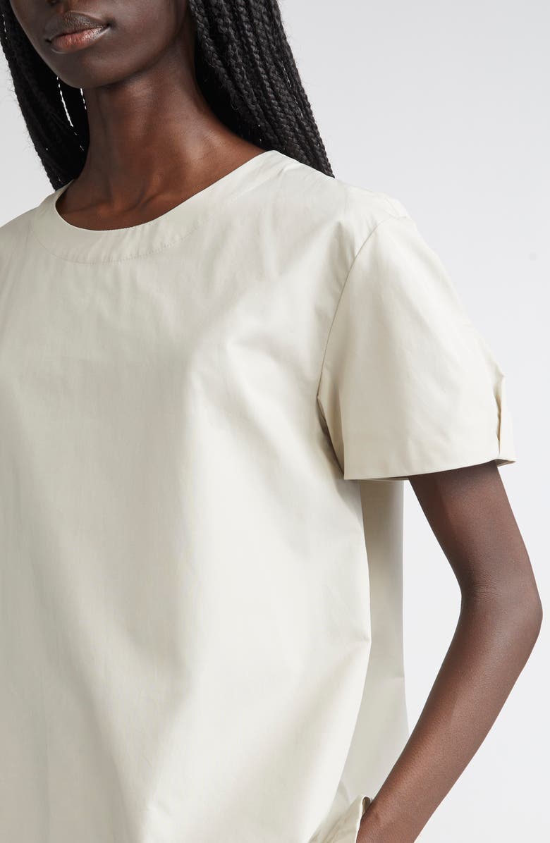 Max Mara Dahlia Cotton Sateen Top, Alternate, color,