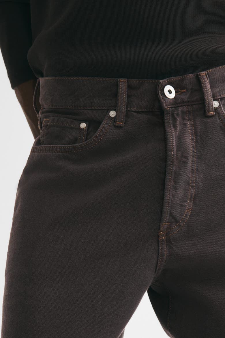 Loose Jeans, Alternate, color, Dark brown