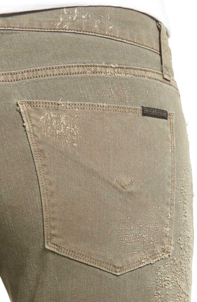 Hudson Jeans Riley Grommet Boyfriend Jeans, Alternate, color, Loden Gree