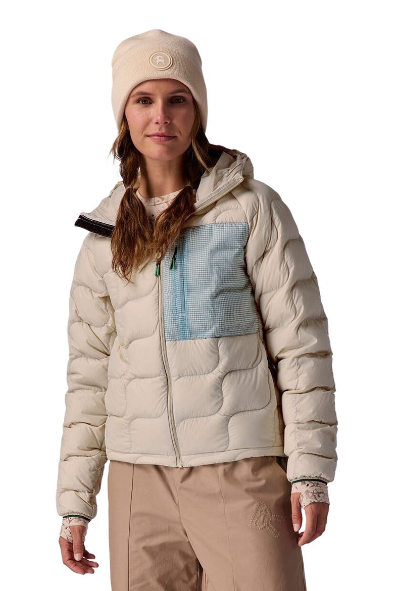 Waas Allied Down Hooded Jacket - Women's, Main, color, Fog