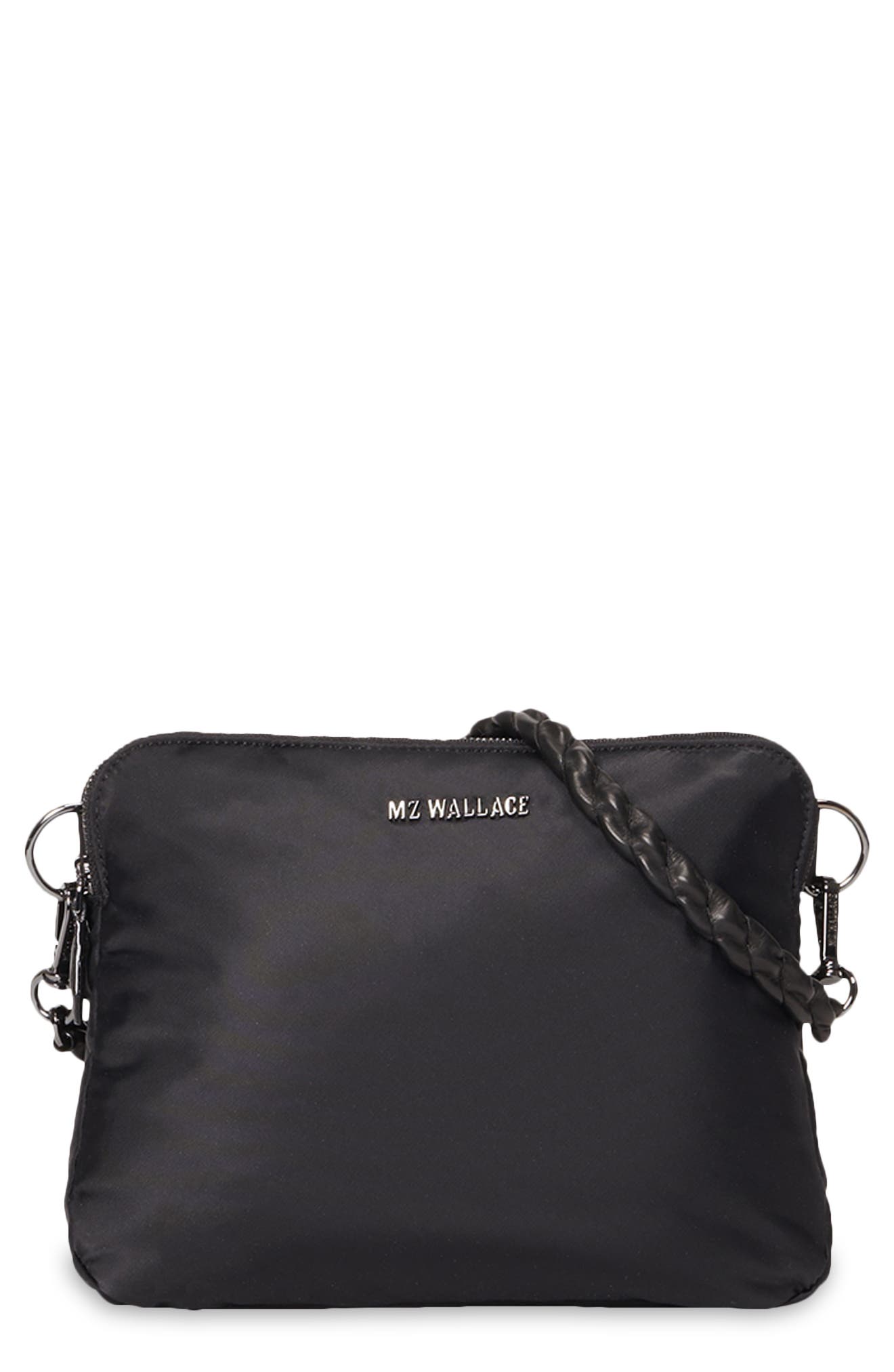MZ Wallace Small Bowery Nylon Crossbody Bag, Main, color, 