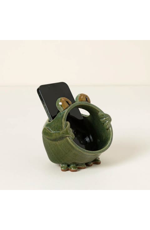 Acoustic Frog Amplifying Phone Speaker by JoAnn Stratakos