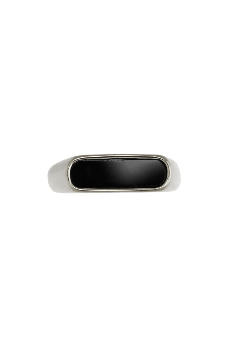 Gender Inclusive Mother-of-Pearl Ring, Alternate, color, SILVER