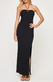 LSPACE Lucca Halter Maxi Dress