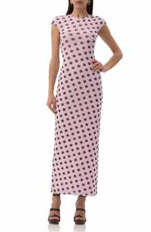 AFRM Cody Mesh Maxi Dress