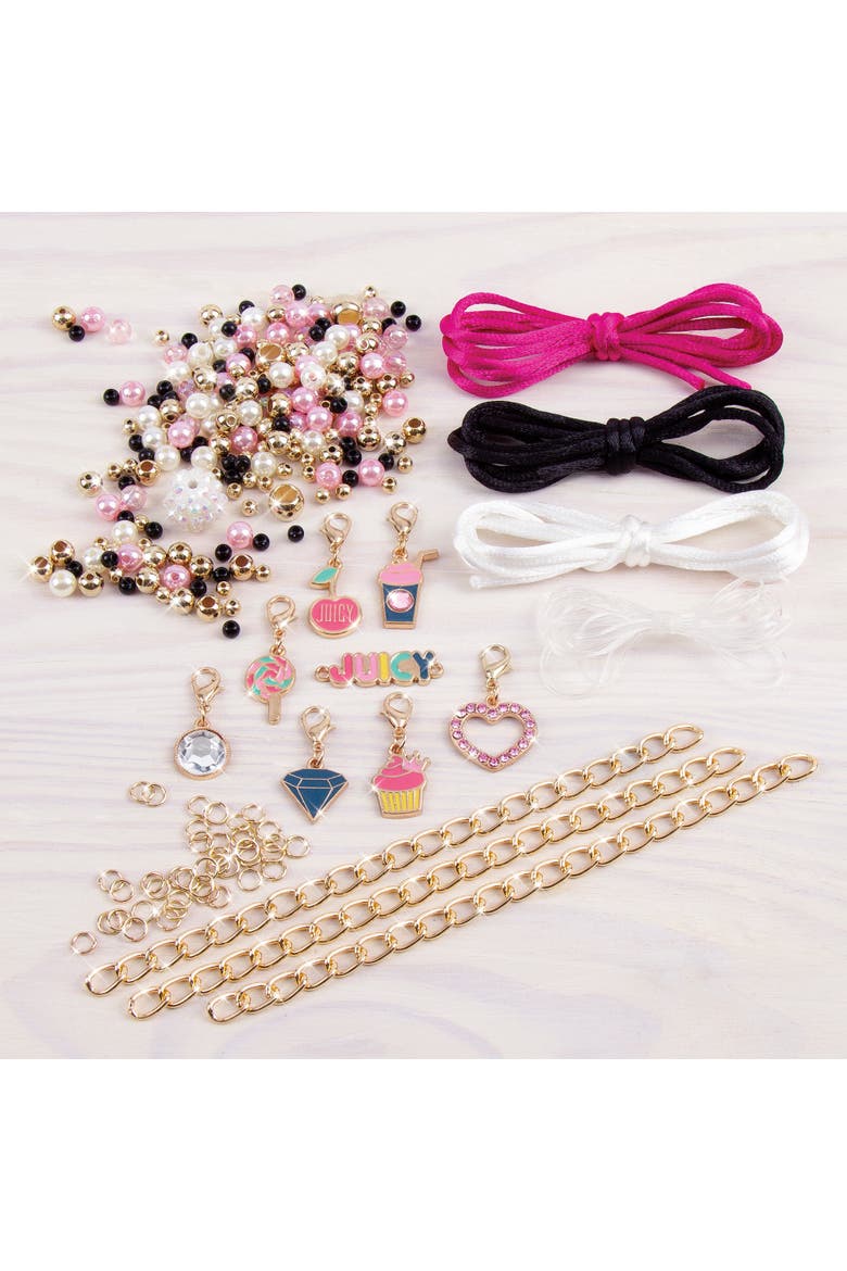 Mini Pink & Precious Bracelets Kit, 8 Charm Bracelets, Alternate, color, Multicolored