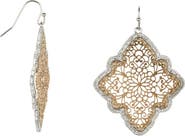 OLIVIA WELLES Aviva Cutout Earrings