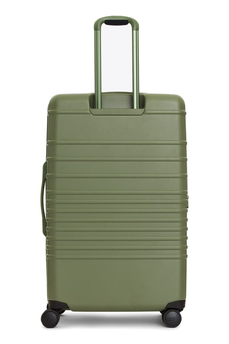 The Large Check-In Roller Suitcase, Alternate, color, OLIVE