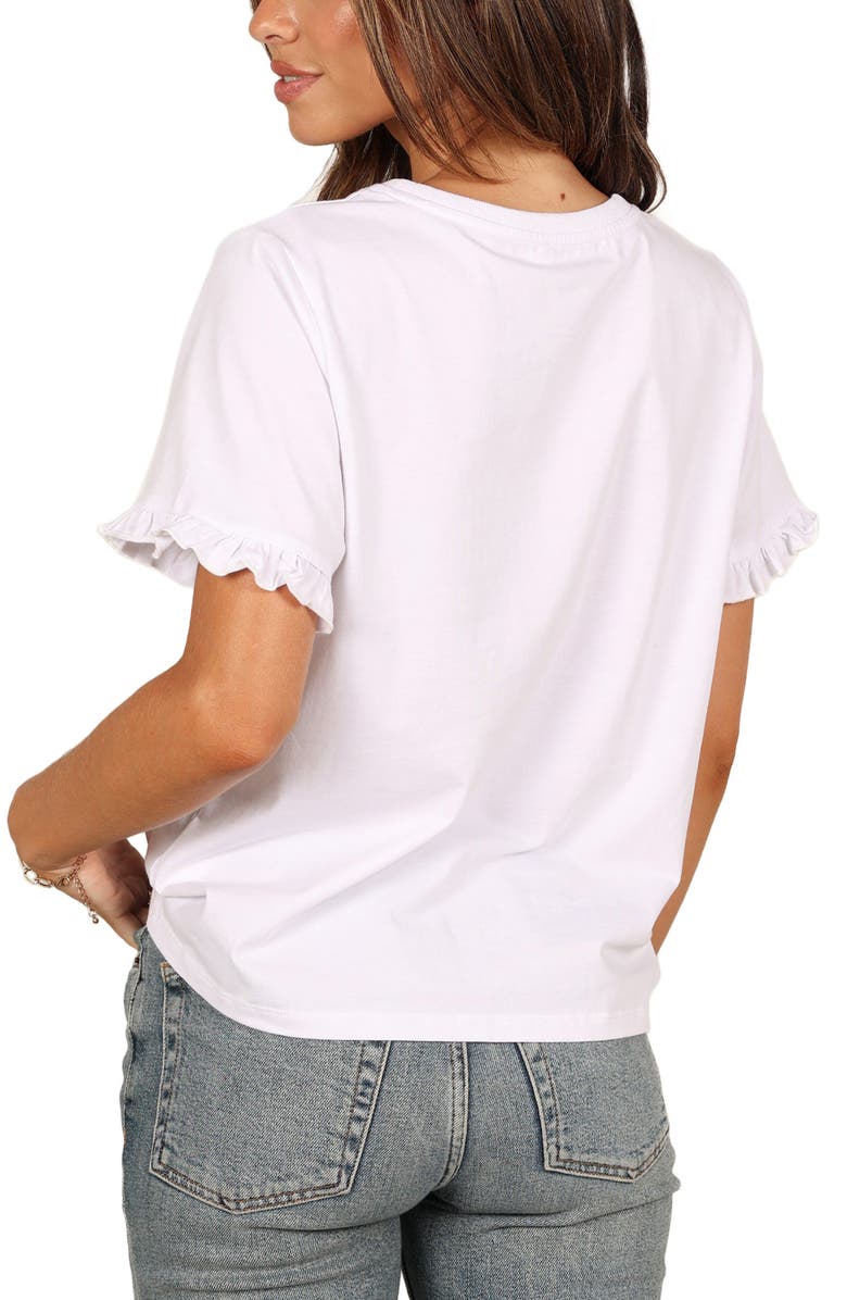 Petal & Pup Milo Ruffle Cuff T-Shirt, Alternate, color, 