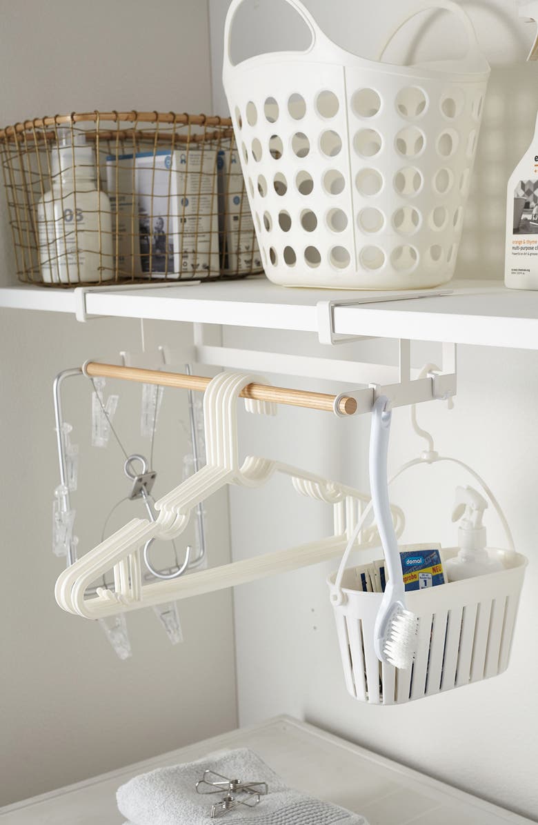 Yamazaki Undershelf Hanger, Alternate, color, White