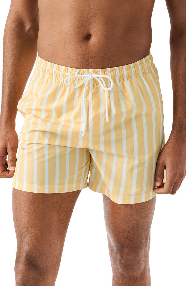 Eton Stripe Swim Trunks, Main, color, 
