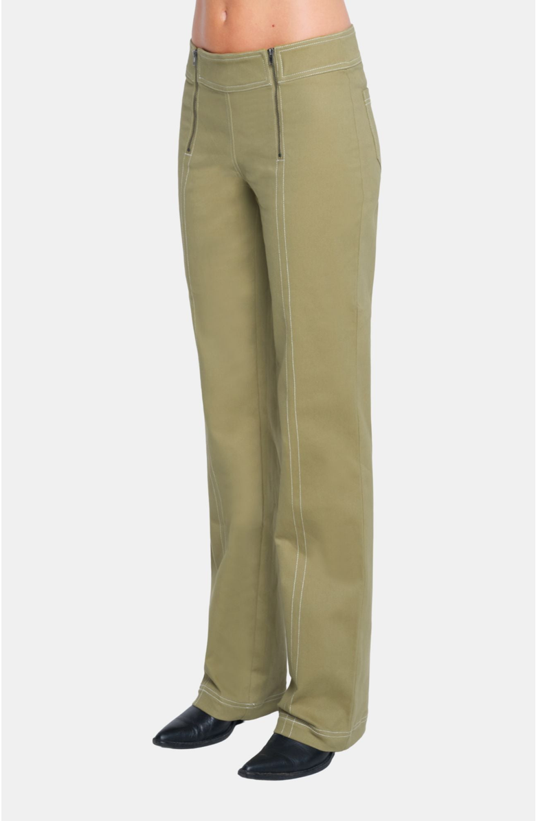 OW Collection Maple Pants, Alternate, color, Olive Green