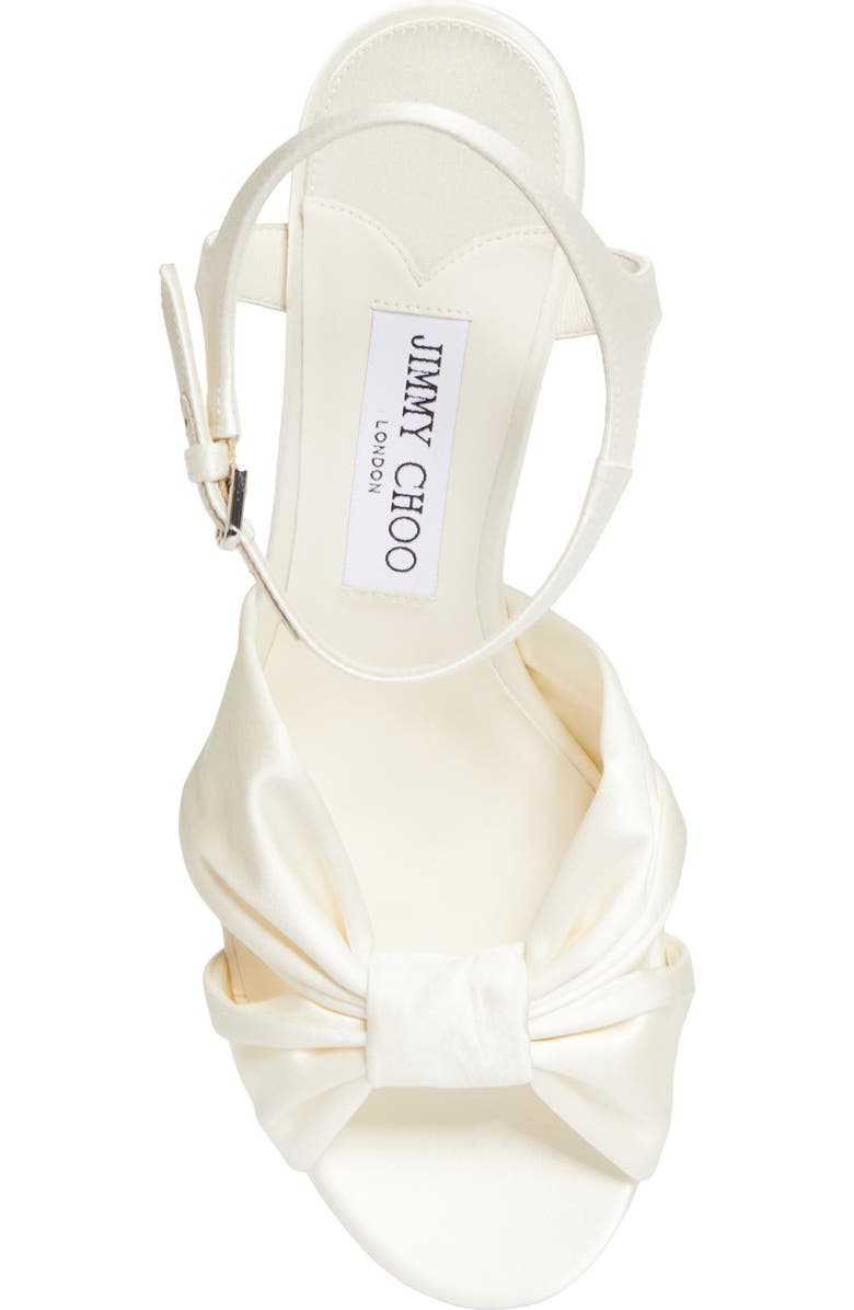 Jimmy Choo Heloise Platform Sandal, Alternate, color, Ivory