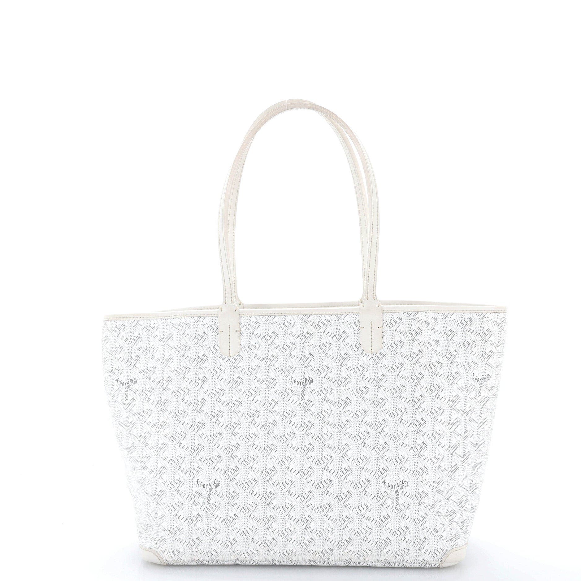 Artois Tote Coated Canvas PM, Alternate, color, White