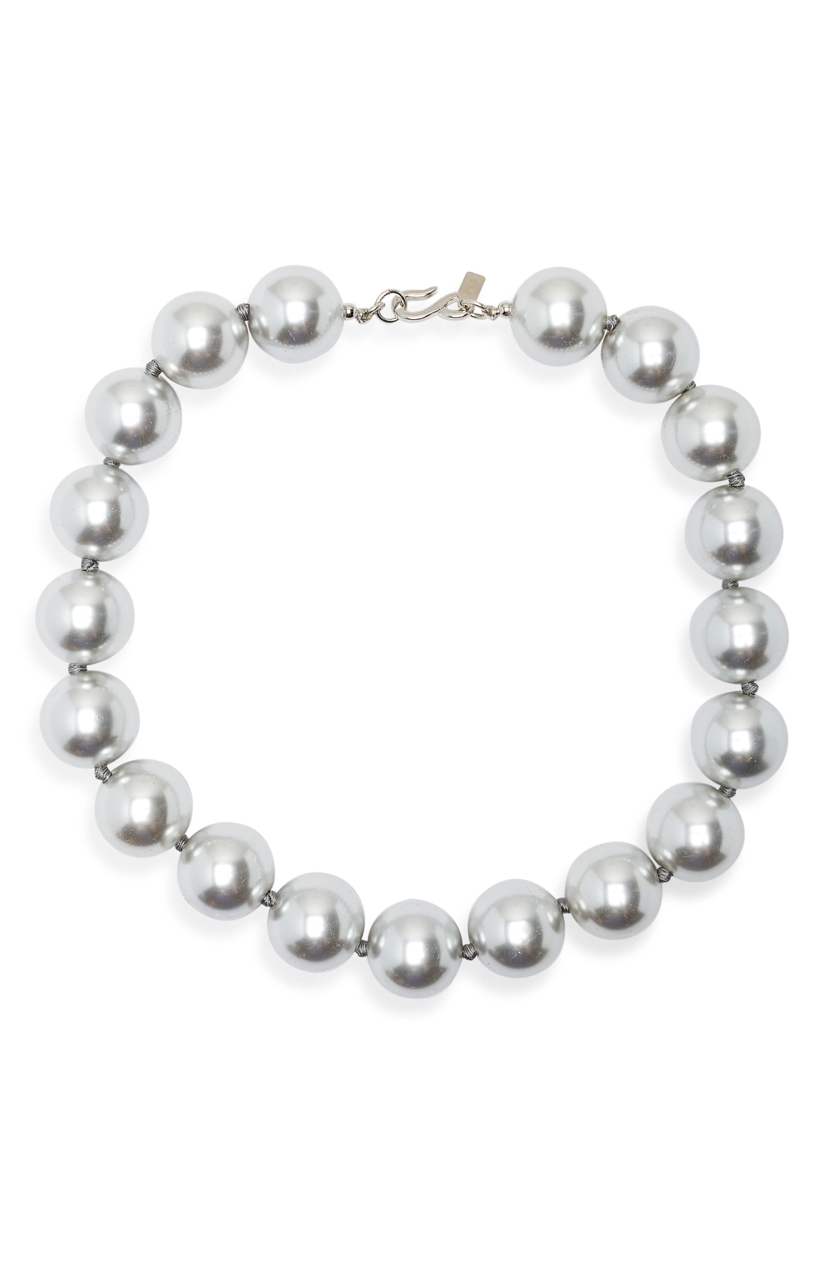 Kenneth Jay Lane Faux Pearl Necklace