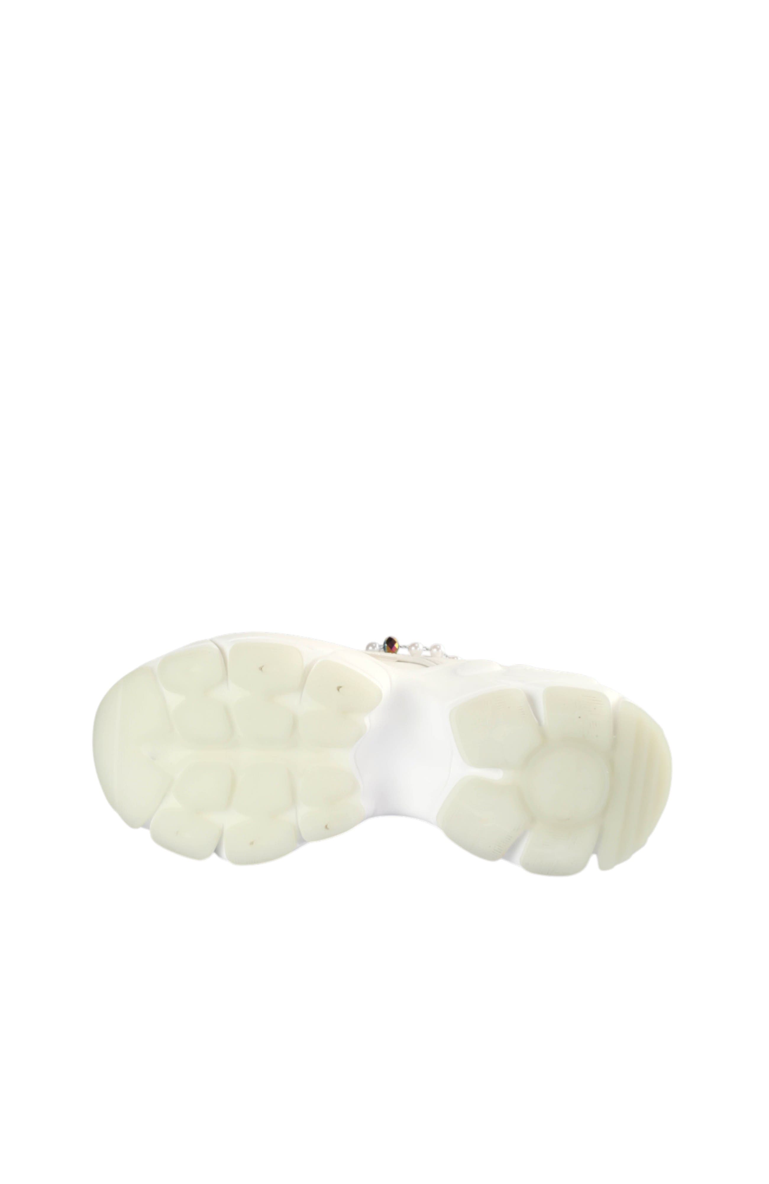 Buffalo Boots Binary Charm Sneaker, Alternate, color, Pearl White