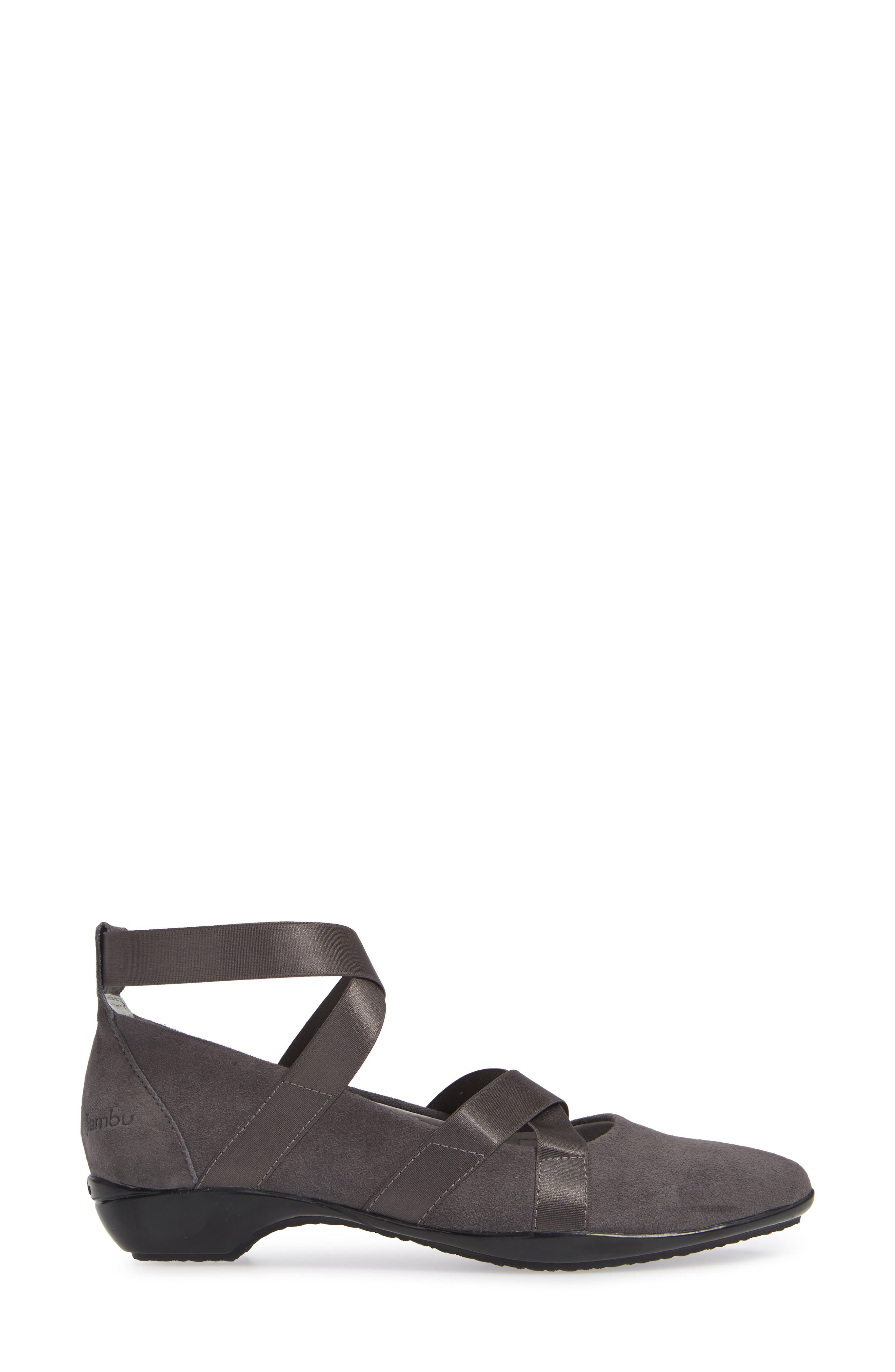 Rumson Flat, Alternate, color, CHARCOAL SUEDE
