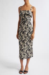 Toccin Theodora Belted Midi Dress