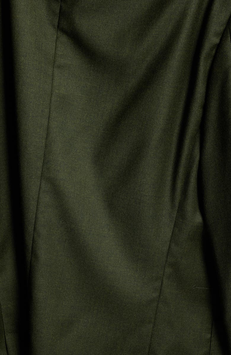 Mizzen+Main Lavelle Wool Blazer, Alternate, color, Dark Olive Heather