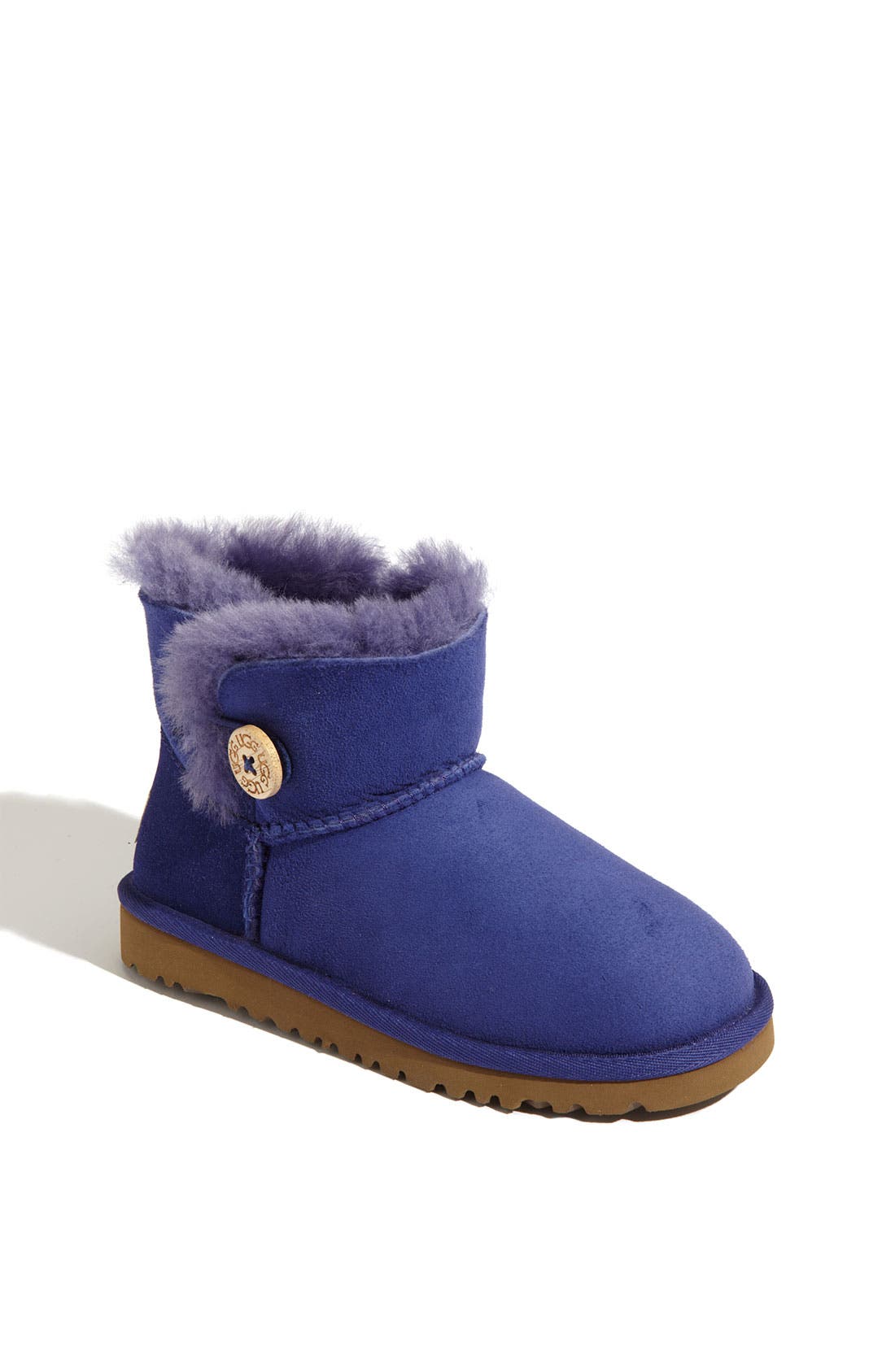 Australia 'Mini Bailey' Button Boot, Main, color, BLUEBERRY
