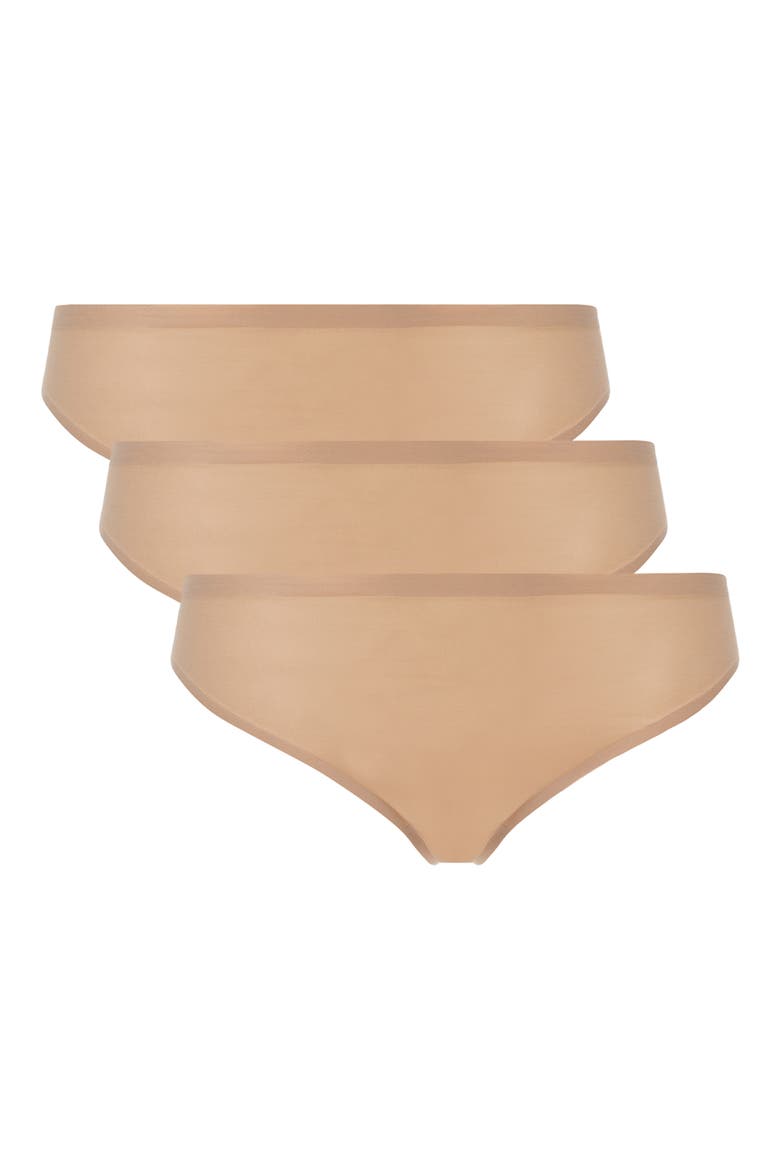 3-Pack Soft Stretch Thongs, Alternate, color, BEIGE