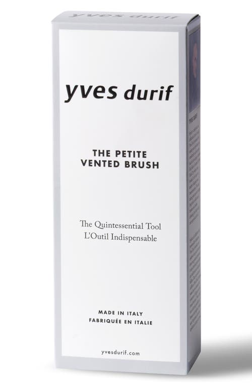 Yves Durif The Petite Vented Brush In Transparent