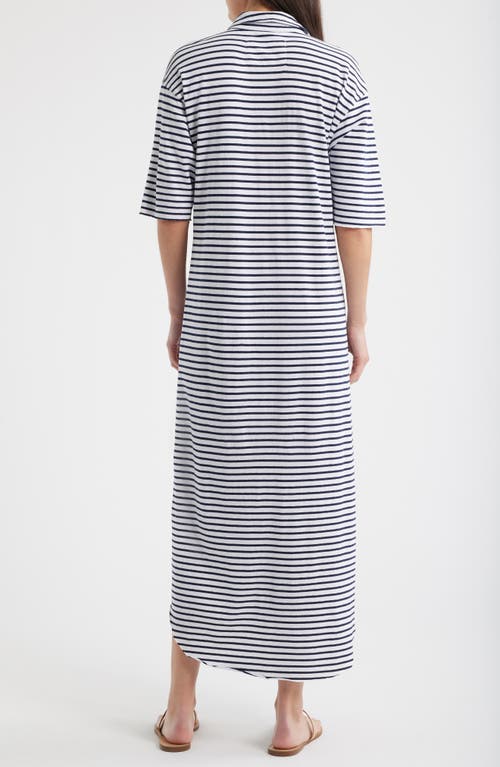 Frank & Eileen Emma Johnny Collar Maxi Dress