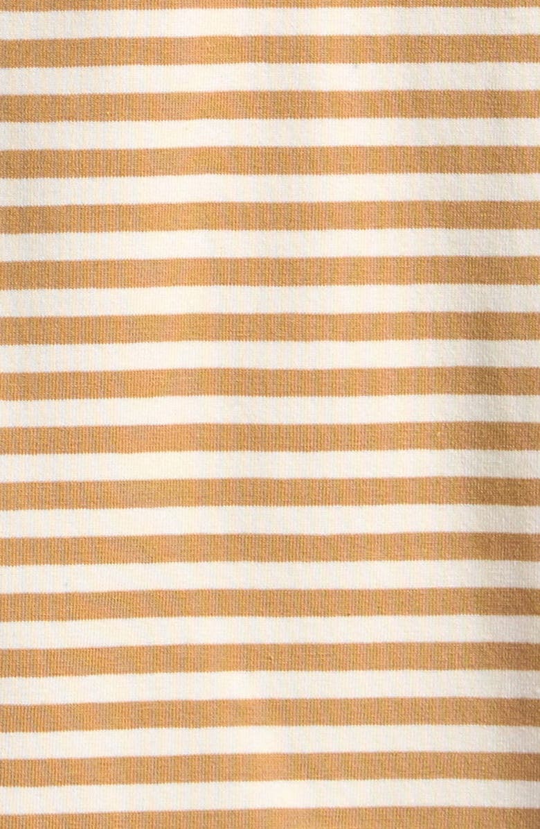 QUINCY MAE Honey Stretch Cotton Romper, Alternate, color, Honey